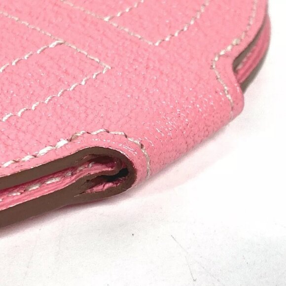 ERMES In the loop Wallet Coin Compartment coin purse Chevre Rose Confetti pink - Picture 5 of 13